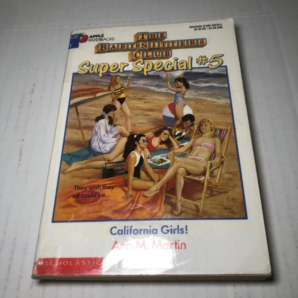 California Girls!  (The Baby-Sitters Club Super Special #5) 90's Vintage